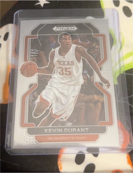 2022 Panini Prizm Draft Picks #32 Kevin Durant Texas Longhorns — front