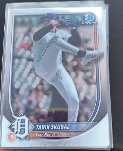 2025 Bowman Chrome #95 Tarik Skubal — front