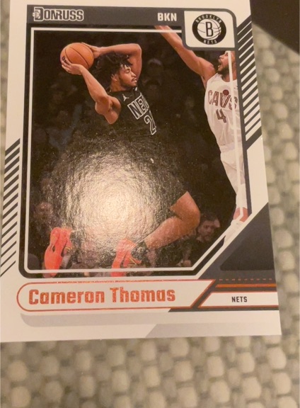 2024-25 Donruss #187 Cameron Thomas — front