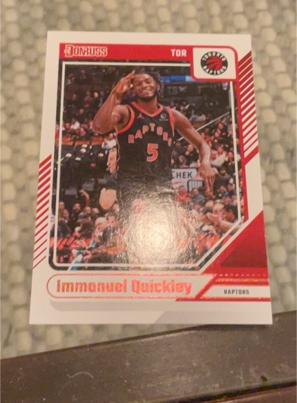 2024-25 Panini Donruss #68 Immanuel Quickley — front
