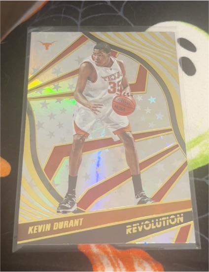 2022 Panini Chronicles Draft Picks Revolution Kevin Durant Texas Longhorns — front