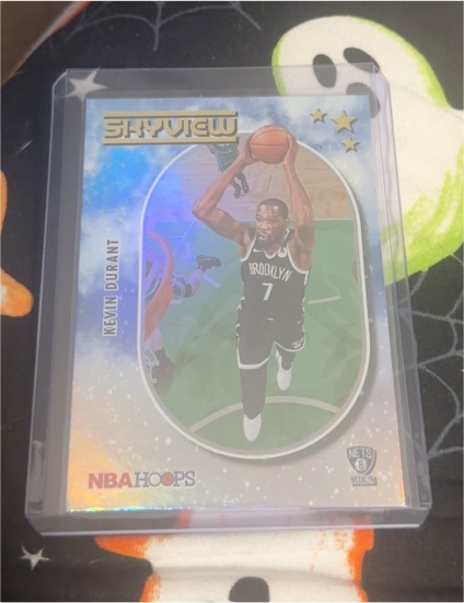 2021-22 Panini NBA Hoops #13 Kevin Durant Skyview — front