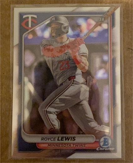 2024 Bowman Chrome #2 Royce Lewis — front
