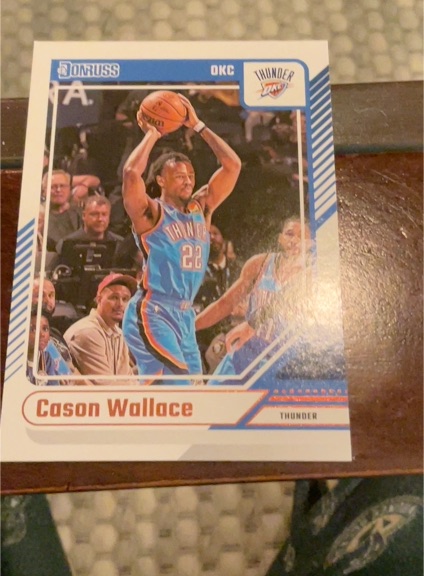 2024-25 Panini Donruss #105 Cason Wallace — front