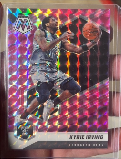 2020-21 Panini Mosaic #198 Kyrie Irving — front