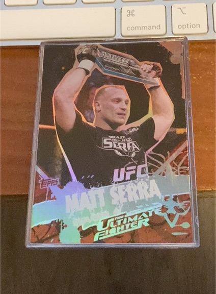 2010 Topps UFC The Ultimate Fighter #TT-21 Matt Serra — front