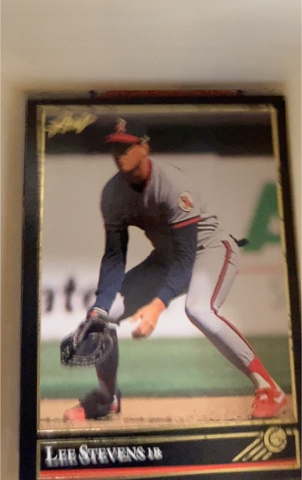1992 Leaf Gold Edition #361 Lee Stevens — front
