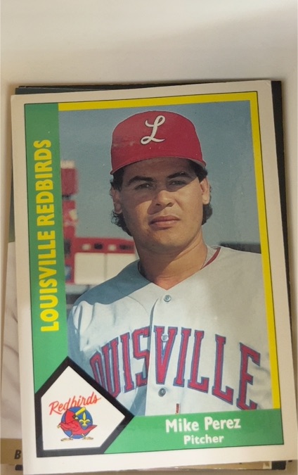 1990 CMC #108 Mike Perez — front