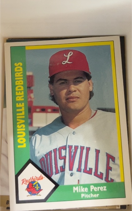 1990 CMC #8 Mike Perez — front