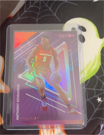 2022-23 Panini Chronicles Draft Picks Recon Anthony Edwards — front