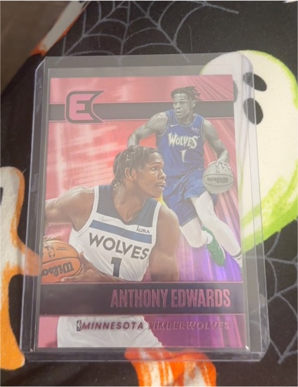 2021-22 Panini Chronicles Essentials #307 Anthony Edwards — front