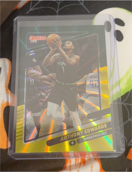 2021-22 Donruss #175 Anthony Edwards — front