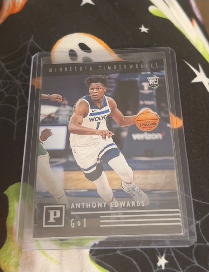 2020-21 Panini Chronicles #101 Anthony Edwards — front