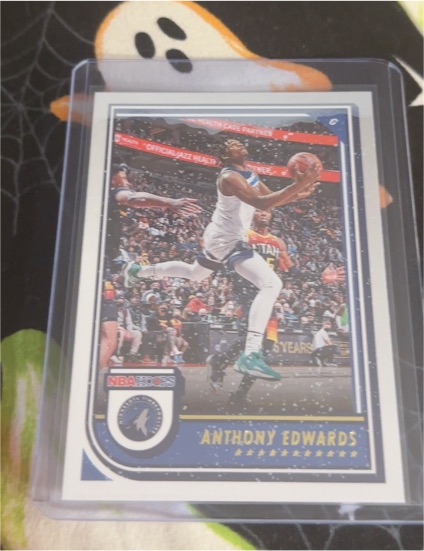 2022-23 Panini NBA Hoops #194 Anthony Edwards — front