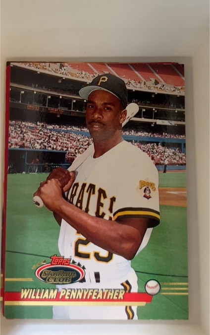1993 Topps Stadium Club #447 William Pennyfeather — front