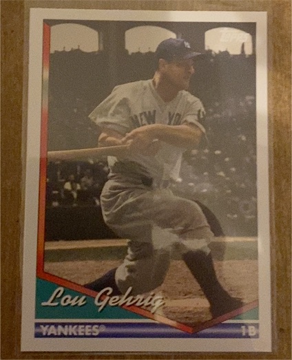 2024 Topps Archives #201 Lou Gehrig — front