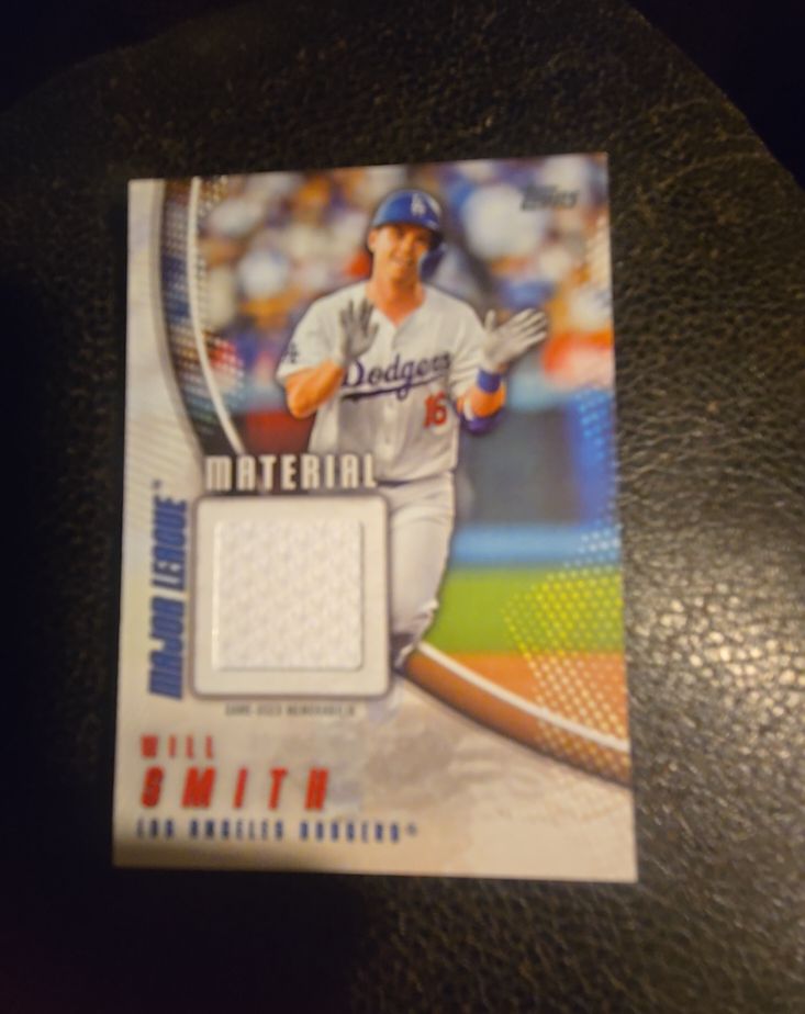 2025 Topps Series 1 Major League Material #MLM-WS Will Smith — front