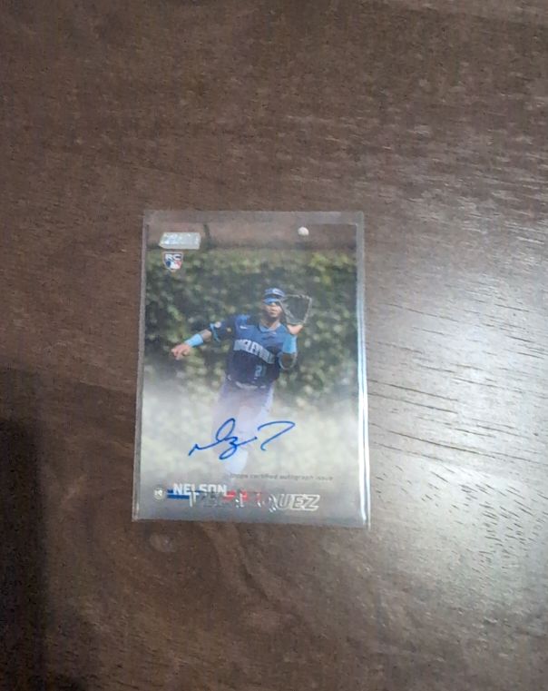2023 Topps Stadium Club #SCBA-NV Nelson Velazquez — front