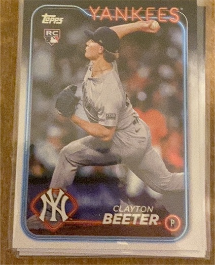 2024 Topps Update #US59 Clayton Beeter — front