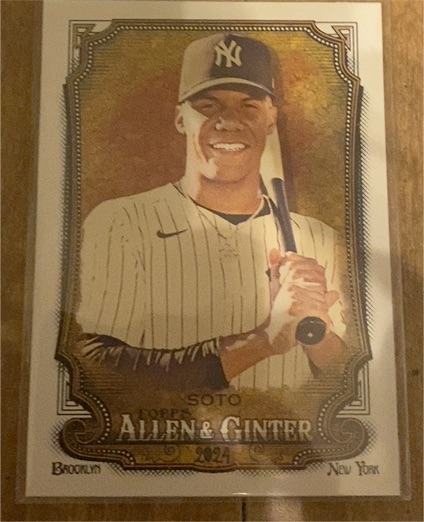 2024 Topps Allen & Ginter #50 Juan Soto — front