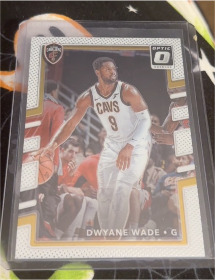 2017-18 Panini Donruss Optic #9 Dwyane Wade — front