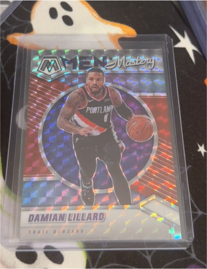 2020 Panini Mosaic Men of Mastery Damian Lillard — front