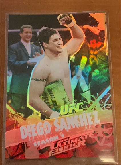 2010 Topps UFC The Ultimate Fighter #TT-2 Diego Sanchez — front