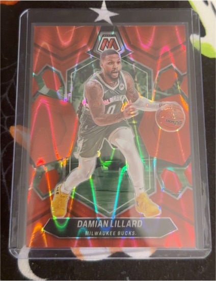 2023-24 Panini Mosaic #109 Damian Lillard — front