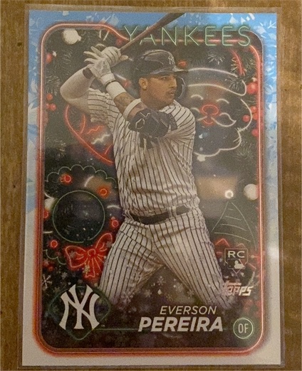 2024 Topps Holiday #H186 Everson Pereira — front