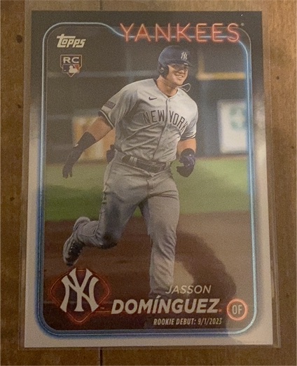 2024 Topps Update #US175 Jasson Domínguez — front