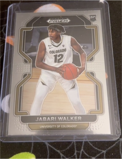 2022 Panini Prizm Draft Picks #96 Jabari Walker — front
