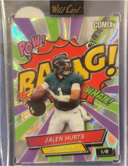 2025 Wild Card Comix #1/8 Jalen Hurts — front