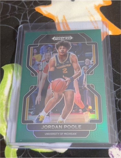 2022 Panini Prizm Draft Picks #28 Jordan Poole — front