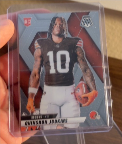 2025 Panini Mosaic #276 Quinshon Judkins Rookie Variation — front