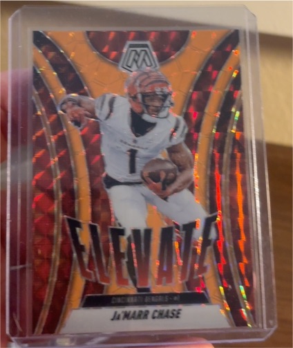 2025 Panini Mosaic Elevate #Ja'Marr Chase — front