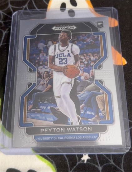2022-23 Panini Prizm Draft Picks #27 Peyton Watson — front