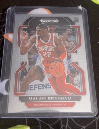 2022-23 Panini Prizm Draft Picks #63 Malaki Branham — front