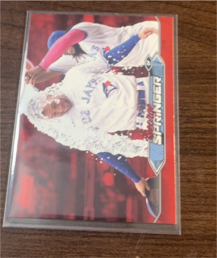 2024 Topps Stadium Club #282 George Springer — front