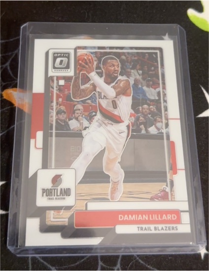 2022-23 Panini Donruss Optic #49 Damian Lillard — front