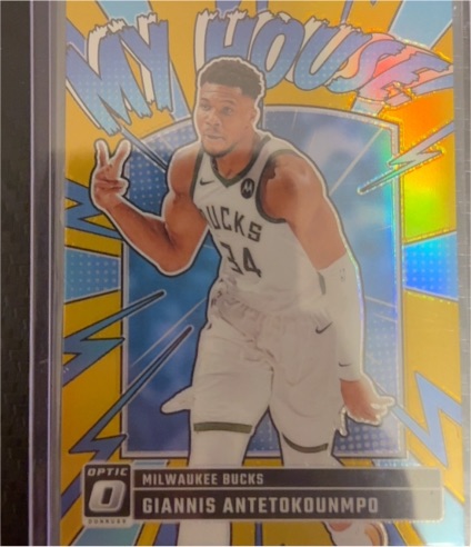 2024-25 Donruss Optic #5 Giannis Antetokounmpo My House — front