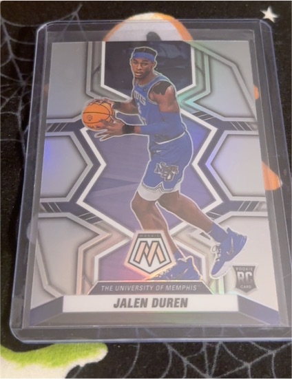 2022 Panini Chronicles Draft Mosaic #6 Jalen Duren Rookie Card — front