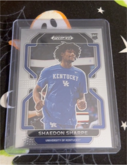 2022-23 Panini Prizm Draft Picks #54 Shaedon Sharpe — front