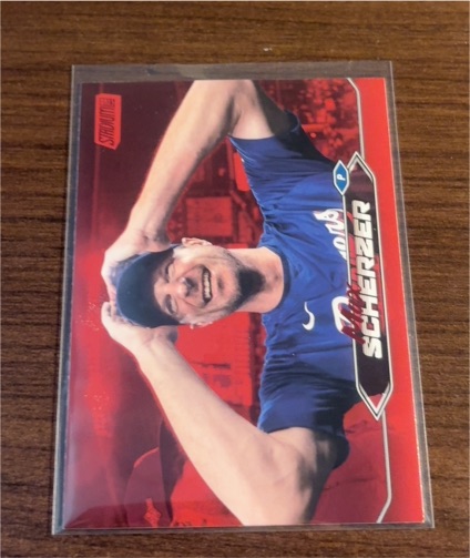 2024 Topps Stadium Club #284 Max Scherzer — front