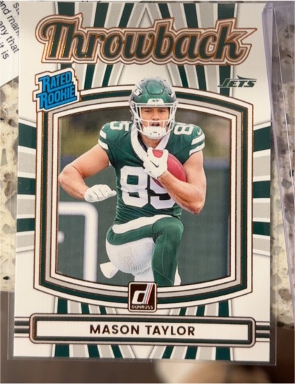 2025 Donruss #28 Mason Taylor — front