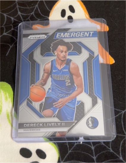 2023-24 Panini Prizm #26 Dereck Lively II Emergent — front