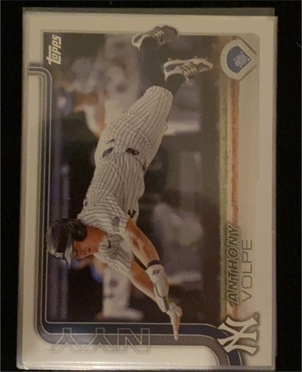 2025 Topps #35 Anthony Volpe — front