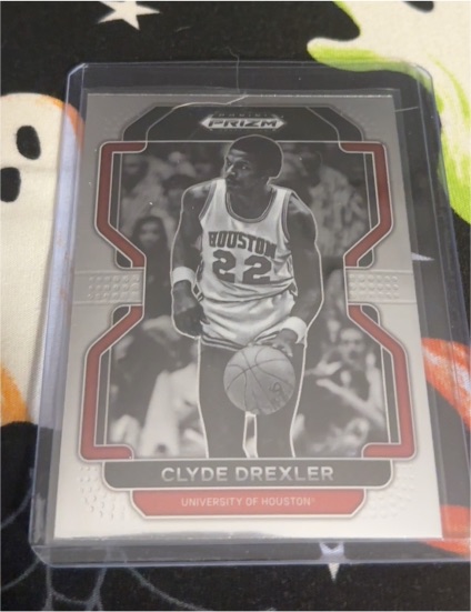 2022 Panini Prizm Draft Picks #9 Clyde Drexler University of Houston — front