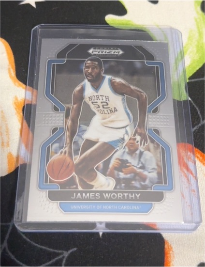 2022 Panini Prizm Draft Picks #21 James Worthy North Carolina Tar Heels — front