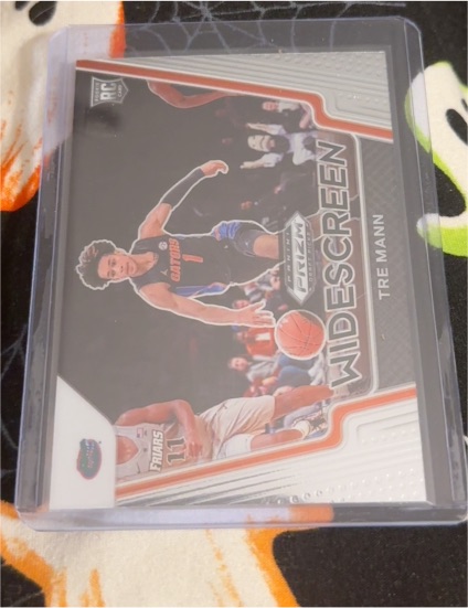 2021-22 Panini Prizm Draft Picks Widescreen #1 Tre Mann — front