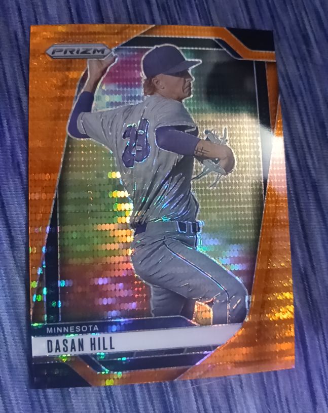 2025 Panini Prizm #188 Dasan Hill — front